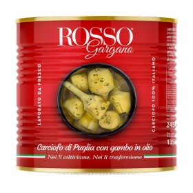 CARCIOFI ALLA ROMANA C/GAMBO KG.2,65